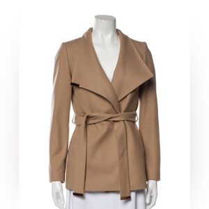 Ted Baker Wool Camel Coat Size 6